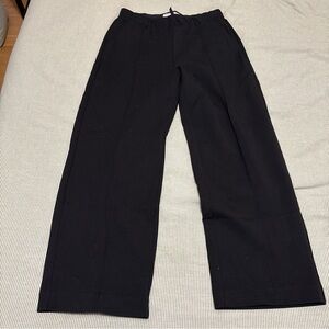Everlane Black Wide Leg Trousers